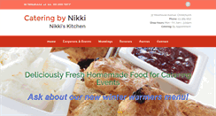Desktop Screenshot of cateringbynikki.co.nz